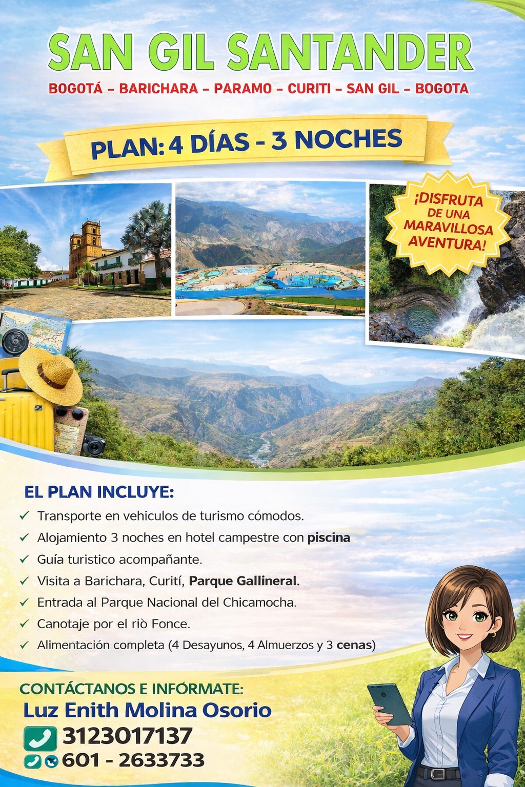 Viaje San Gil Santander